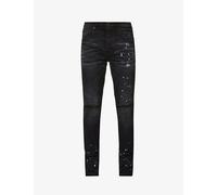 Purple Brand Mens Purple Brand Slim-Fit Skinny Stretch-Denim Jeans Black 33