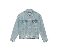 Purple Brand rhinestone-embellished denim jacket - Blue S
