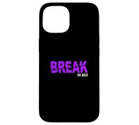 Purple Break The Mold Purple Graphic Case for iPhone 15