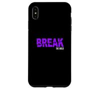 Purple Break The Mold Purple Graphic Case for iPhone XS Max
