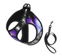 Purple Butterfly Compact Pet Suspender Vest-The Perfect Small Pet For A Comfortable Walk