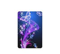 Purple Butterfly Printing 10 Pcs Air Freshener Cards,Car Scented Hanging Sheets Air Freshener Set For Car Decoration
