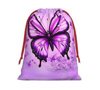 Purple Butterfly S Patterned Gift Bags - Add a touch of formality to weddings, Christmas, birthdays, and anniversaries - (S - L)