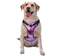 Purple Butterfly Small Printed pet Traction Vest for Pets to wear When Walking The Dog or Climbing Mountains
