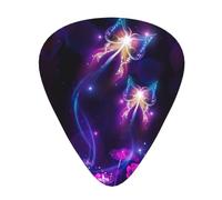 Purple Butterfly1 print Guitar Picks Bundle,Ukulele,Bass,Electric,Guitar Picks-Must-Have for Acoustic Guitars Players