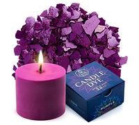 Purple Candle Dye 2oz for Soy Candle Making - Highly Concentrated Candle Wax Dyes - Candle Shop Premium Color Dye Chips for Soy Wax, Beeswax, Paraffin