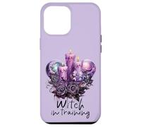 Purple Candles Floral Magical Spells Goth Witch In Training Case for iPhone 12 Pro Max