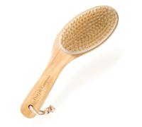 Purple Canyon Exfoliating Dry Brush | Natural Bristles and Ergonomic Birchwood Handle | Body Brush for Lymphatic Drainage and Skin Care
