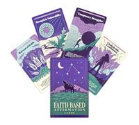 PURPLE CANYON Faith-Based Affirmation Cards - Daily Scripture & Prayer Cards with Bible Verses | Christian Gifts for Women’s Encouragement & Inspiration | 52-Card Deck