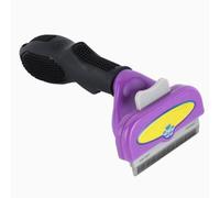 Purple Care Tool Furminator Long Hair Brushes For Cats Deshedding Uk