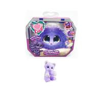 (Purple Cat) A Scruff Luvs Surprise Bath Cat Dog Bunny Plush Toy Stuffed Doll Xmas Gift Kid