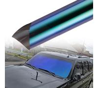 Purple Chameleon Car Side Window Tint Car Window Sun Shade Tint Reflective Glass Film 19.68'' x 118''