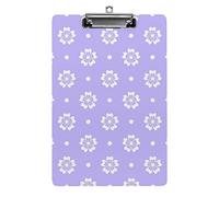 Purple Cherry Blossom A4 Size Clipboard Funny Aesthetic Working Studying Letter Standard Clip Board 12.5×8.5 in Hardboard for School Classroom Kids Writing Drawing