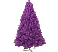 Purple Christmas Tree Premium Christmas Tree For Fullness Artificial Christmas Tree With Metal Stand Christmas Decoration Gifts (Color : Purple, Size : 150cm(59inches))