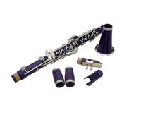 Purple Clarinet 17 Keys Bb Flat Flat Tone Professional Woodwind Bakelite Boxed Instrument Clarinet Musical Instruments