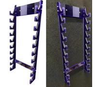 Purple Clear Acrylic Drum Sticks Stand for Wall, Indoor Hanging Drumstick Rack for Drum Set, Pre Assembled Wands Sticks Holder - Lightsabers Shelf for Display & Collection