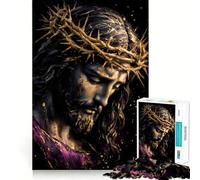 Purple Cloth And Crown of Thorns Jigsaw Puzzles for Adults1000 Pieces Mind Puzzle Cozy Relax Image Assembly (38x52cm)