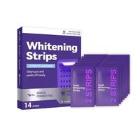 Purple Color-Correcting Dental Strips - Gentle Violet Infusion for Instant Smile Brightening & Yellow Tone Neutralization(14)