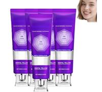 Purple Color-Correcting Foam Whitening Toothpaste for Deep Stain Removal, Enamel-Safe for Coffee & Tobacco Stains, Sensitive Teeth Brightening & Non-Peroxide Whitening for Adults (5)