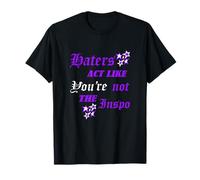 Purple Color Haters Act Like They Don't Know Purple Graphic T-Shirt