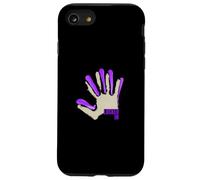 Purple Color Locked-In Purple Graphic Case for iPhone SE (2020) / 7/8