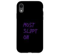 Purple Color Most Slept On Purple Graphic Case for iPhone XR