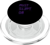 Purple Color Most Slept On Purple Graphic PopSockets PopGrip for MagSafe