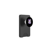 Purple Color The Hustle Looks Crazy Purple Graphic PopSockets PopWallet for MagSafe