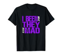 Purple Color They Mad I Been Me Purple Graphic T-Shirt
