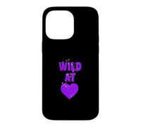 Purple Color Wild Purple Graphic Case for iPhone 14 Pro Max