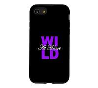 Purple Color Wild Purple Graphic Case for iPhone SE (2020) / 7/8