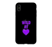 Purple Color Wild Purple Graphic Case for iPhone XS Max