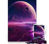 Purple Cosmos 1000 Piece Jigsaw Puzzles for Teenagers Jigsaw Smart Game Warm Time Image Assembly Lovely Gift (38x26cm)