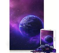 Purple Cosmos Hard Jigsaw Puzzle for Adults 1000 Pieces Memory Lift Easy Leisure Image Assembly Artistic Gift (50x75cm)