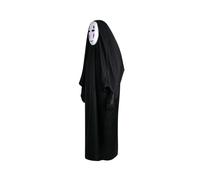 (Purple Costume, Kids 120cm) Spirited Away No Face Man Cosplay Costume Full Set