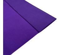 Purple Crepe Paper Sheet 50cm x 2m 17GSM 35% Stretch Craft Paper