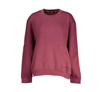 Purple Crew Neck Sweatshirt with Embroidery - female - Cavalli Class - Sweatshirts - Purple - M - Sweatshirts & Hoodies M