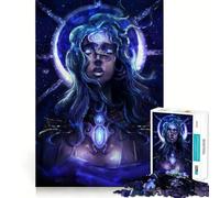 Purple Crystal Queen 1000 Piece Jigsaw Puzzles for Adults Jigsaw Smart Game Together Fun Image Assembly Seasonal Gift (50x75cm)