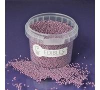 Purple Cupcakes 100's and 1000's (Non Pareils) - SHIMMER PLUMFUL - Cake and Cupcake Sprinkles for Birthdays, Weddings and all occassions