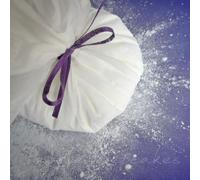 Purple Cupcakes Cornflour Pouch - for Perfectly Light dusting of Your Work Surfaces, Cake Decorating Tools and Your Hands.