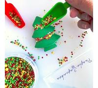Purple Cupcakes Mini Sprinkle Scoops - Festive (Pack 2)