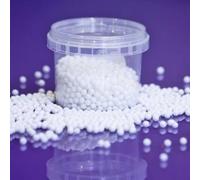Purple Cupcakes Sprinkles Pearls 4mm - MATT WHITE - Cake and Cupcake Sprinkles for Birthdays, Weddings and all occassions