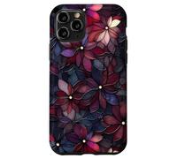 Purple Dark Floral Aesthetic Victorian Gothic Case for iPhone 11 Pro