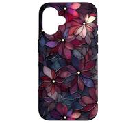 Purple Dark Floral Aesthetic Victorian Gothic Case for iPhone 16