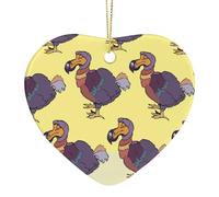 Purple Dodo Bird Travel Coffee Mug with Lid & Straw Stainless Steel Insulated Tumblers for Car Camping