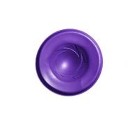 Purple Dog Frisbee Flying Disc Toy 22cm - Durable Interactive Fetch Toy, Soft Lightweight Outdoor Throw & Catch Training Disc for Small, Medium & Large Dogs