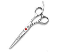 Purple Dragon 4“/5"/5.5"/6"/6.5"/7"/7.5"/8"/9"/10" Sharp Edge Salon Hair Cutting Shears - Pet/Dog Grooming Scissors with Bag - Perfect for Barber or Pet Groomer (6 inch)