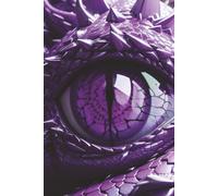 Purple Dragon Eye Notebook: A Lined Journal for Fantasy Fans, World Builders, Writers & Dreamers | 6x9 Inches, 120 Pages