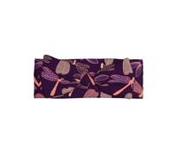 Purple Dragonfly Printed Baby Headband, Soft and Breathable, Adjustable, Perfect for Baby Photos (0-6 Months)