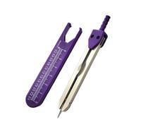 Purple EKG Calipers Measuring Tool, ECG Calipers Measuring Tool,Caliper Divider for Measuring Electrocardiographs Nurse Or Doctor Electrocardiogram for Nursing,Digital
